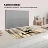 KitchenYeah© Herdabdeckplatte Vögel - Nebel - Tiere - Natur Produktbild-Vorschau 3