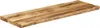 vidaXL Tischplatte mit Baumkante 140x40x3,8 cm Raues Mango Produktbild-Vorschau 1