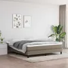 vidaXL Boxspringbettgestell Taupe 160x200 cm Stoff Produktbild-Vorschau 2
