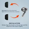 kwmobile 6x Silikonaufsätze für Samsung Galaxy Buds 3 FE - Produktbild-Vorschau 4