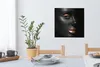 MuchoWow® - Leinwandbilder - Schwarz - Gold - Frau, Produktbild-Vorschau 6