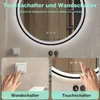 GIMBELEN LED Runder Badezimmerspiegel mit Beleuchtung, Produktbild-Vorschau 3