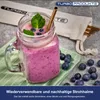 TURBO PRODUKTE 8er-Set Edelstahl Strohhalme Silber – 21,5 Produktbild-Vorschau 4