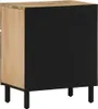 vidaXL Table de nuit 50x33x60 cm en bois massif de manguier Voir les images du produit 7