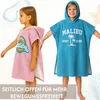 Badeponcho Kinder Poncho Handtuch - Mädchen Jungen Surf Produktbild-Vorschau 5
