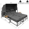 Gartenlounge-Set für 2-4 Personen - Sonnenliegen mit Produktbild-Vorschau 3