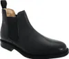 Bottines en cuir pour homme Roamers DF1695 (43 EU) (Noir) Voir les images du produit 1