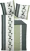 A bedding set including a duvet cover and two pillowcases, laid out flat. Produktbild-Vorschau