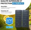 4rain SLIM STONE DÉCOR Réservoir Mural Ensemble 1000 L, Voir les images du produit 6