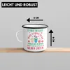 Trendation -  Gärtnerin Geschenk Emaille Tasse mit Spruch Produktbild-Vorschau 4