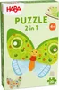 Haba 2-in-1-Puzzle „Schmetterling“ Produktbild-Vorschau 1