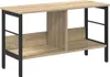vidaXL Knihovna Sonoma dub 82 x 32 x 47 cm Materiál na bázi Náhled obrázku produktu 1