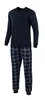 HEYO Herren Schlafanzug aus Baumwolle Pyjama Lang mit Produktbild-Vorschau 1