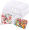 100 Stück Organzasäckchen, 10 x 15 cm Hochzeit Produktbild-Vorschau 1