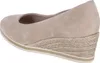 Tamaris Damen Pumps Leder Keilabsatz Bastoptik 1-22303-42, Produktbild-Vorschau 9