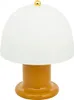 LAMPA STOŁOWA Rick NA BATERIE LED 21 cm żółta stal i szkło Podgląd zdjęcia produktu 1
