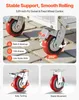 Carrello a piattaforma VEVOR con pareti a griglia, portata Anteprima dell’immagine prodotto 2