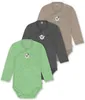 normani 3er Set Baby-Body Wickelbody Toddler-Bodysuit Produktbild-Vorschau 1