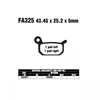 EBC Brakes Bremsbeläge Satz Bremsklötze FA325TT Produktbild-Vorschau 7