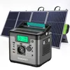 550W(1100W Spitze) Powerstation mit 200W Solarpanel,555Wh Produktbild-Vorschau 1