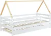 Hausbett mit Gästebett, 90x200 cm, Kinderbett mit Produktbild-Vorschau 8