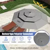 COSTWAY parasol 300 cm z diodami LED i korbką, parasol Podgląd zdjęcia produktu 4