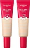 Two tubes of Bourjois Healthy Mix Clean Tinted Beautifier BB Creme are shown side-by-side against a white background. Podgląd zdjęcia produktu