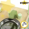 Chariot de marche en bois, table d'apprentissage, cuisine, Voir les images du produit 5