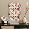 MuchoWow® Poster Blumen - Insekten - Rosa 40x60 cm - Produktbild-Vorschau 3