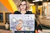 MuchoWow® Laptop Aufkleber Sticker Cover Winter - Eule - Produktbild-Vorschau 5
