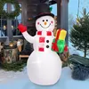 Aufblasbarer Schneemann,180cm Aufblasbares Weihnachten Produktbild-Vorschau 3