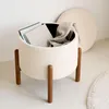 Petite Amélie Sitzhocker mit Stauraum Cerise - Beige Produktbild-Vorschau 2