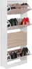 Armoire à chaussures VERA avec 4 compartiments rabattables Voir les images du produit 1