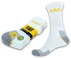6 Paar CAT CATERPILLAR REAL WORK Arbeitssocken Weiß Größe Produktbild-Vorschau 2