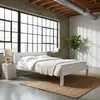 Doppelbett weiß Ehebett Kiefer Massivholzbett 160x200 Produktbild-Vorschau 9