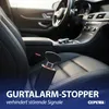 Universal Gurtalarm Stopper 6er Set TPR Eisen 5,5x0,7x6cm Produktbild-Vorschau 3