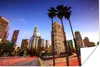 MuchoWow® Poster Stadt - Palme 180x120 cm - Fotoplakat Produktbild-Vorschau 1