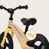 Close-up of a balance bike with a marketing overlay. Produktbild-Vorschau