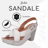 Gemini Damen Sandale weiß Größe 42 Produktbild-Vorschau 5