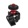 A close-up studio shot of a mini ball head tripod mount. Náhled obrázku produktu