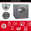 MASTER LOCK Haus/Büro Tresor [Feuer- & Wasserfest] [ 33,6 Produktbild-Vorschau 5