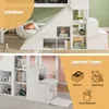 Multifunktionales Kinderbett, mit Treppe, Rutsche, Produktbild-Vorschau 4