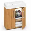 paplinskimoebel Waschbecken mit Unterschrank 41 x 22,5 x 50 Produktbild-Vorschau 7