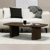 Couchtisch Mangoholz Dunkelbraun - 130x70x38 cm - Feline Produktbild-Vorschau 5