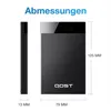 Qost – Festplattengehäuse – 2,5 Zoll – 9,5 mm / 7 mm – 6 Produktbild-Vorschau 6
