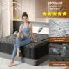 DEWINNER Materasso 140x190 cm, spessore 25 cm, molle Anteprima dell’immagine prodotto 6