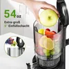 AOBOSI  Entsafter mit 126 MM Einfüllöffnung, 1,8 L Slow Produktbild-Vorschau 2
