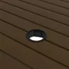 vidaXL Gartentisch Braun 81,5x81,5x72 cm Stahl - Produktbild-Vorschau 5