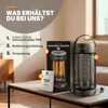 Riscaldatore elettrico a infrarossi con potenze da 600 W e Anteprima dell’immagine prodotto 12