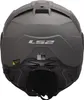LS2 Helm FF910 Advant II XXL Grau matt Solid Produktbild-Vorschau 6